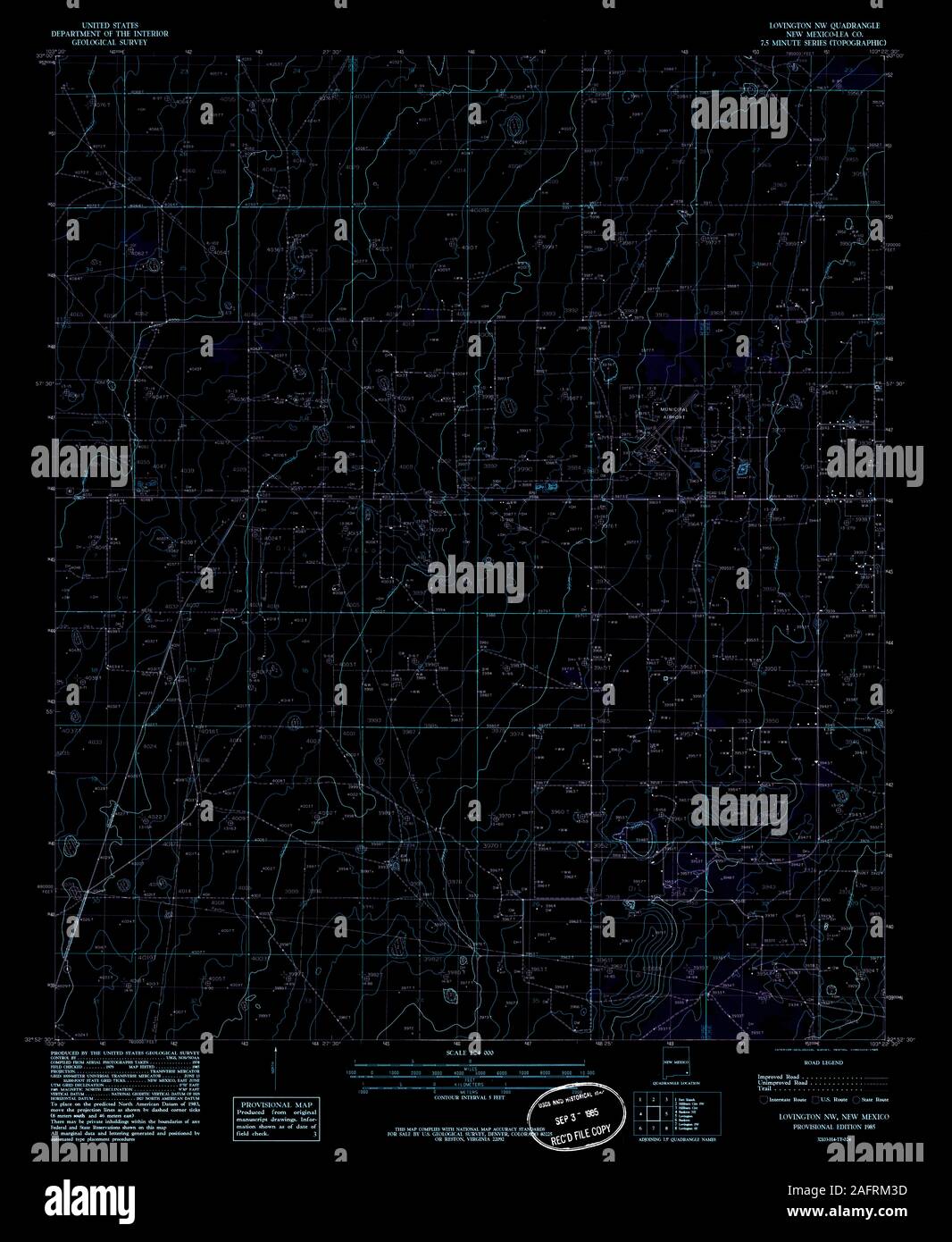 Lovington new mexico map hires stock photography and images Alamy