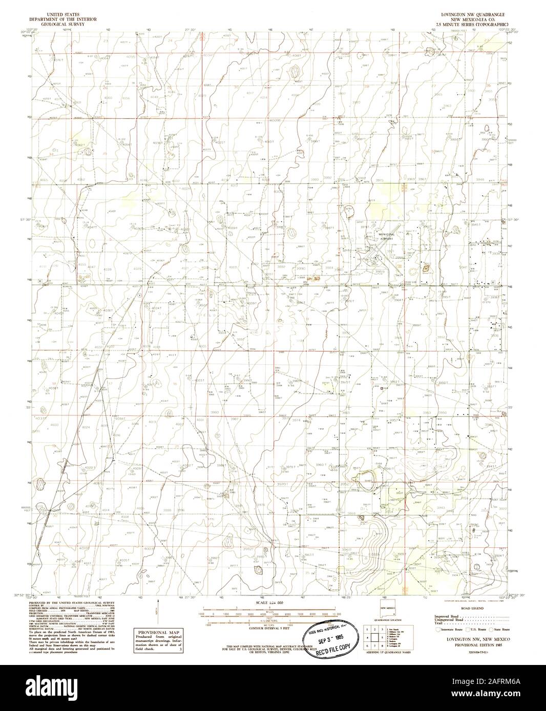 Lovington new mexico map Cut Out Stock Images & Pictures Alamy