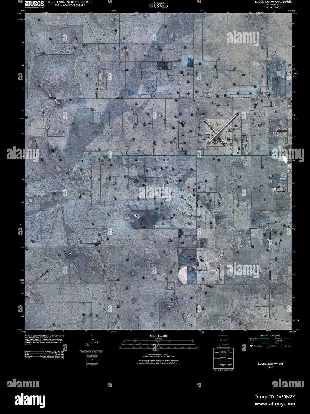 Lovington new mexico map hires stock photography and images Alamy