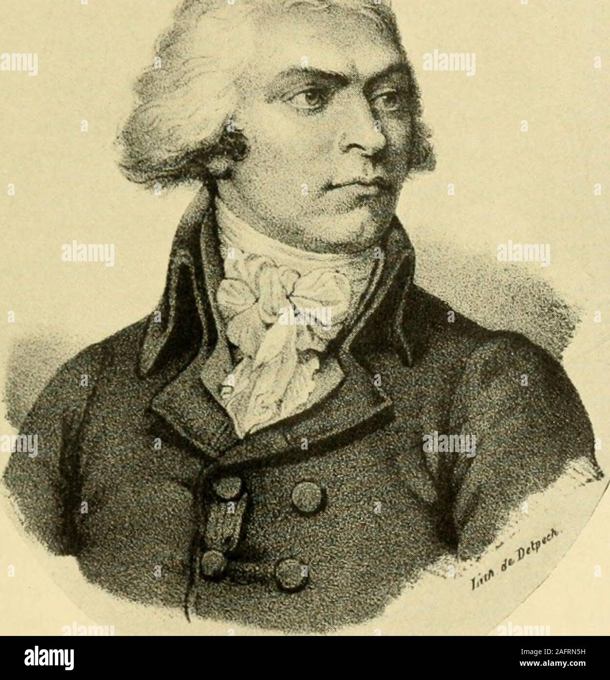 . Robespierre and the French revolution. for fear his acceptance of