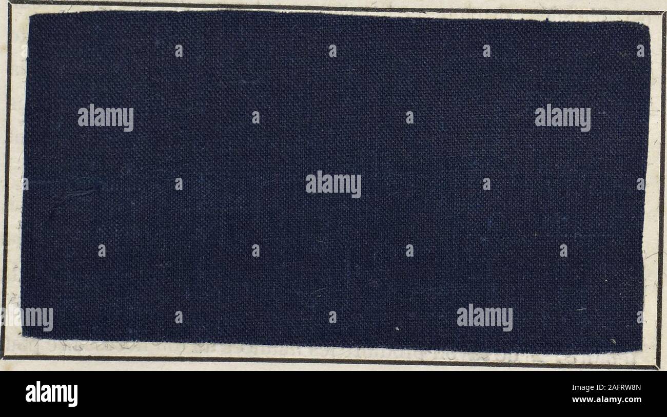 Traite Theorique Et Pratique De L Impression Des Tissus 54 Fond Folcu Cuve Moyen Genees Derives De L Indigo 31 S 5zl9 Cjenre Gros Osi Petit Bleu Impression Blanc Reserve Dans Ce