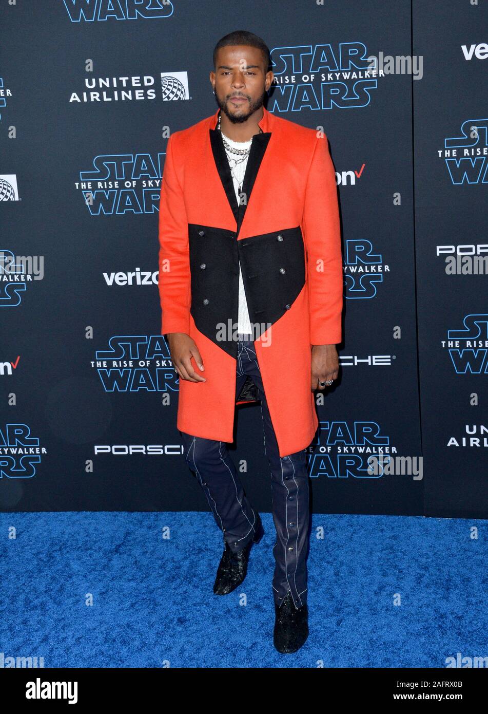 Los Angeles, USA. 16th Dec, 2019. LOS ANGELES, USA. December 16, 2019: Trevor Jackson at the world premiere of 'Star Wars: The Rise of Skywalker' at the El Capitan Theatre. Picture Credit: Paul Smith/Alamy Live News Stock Photo