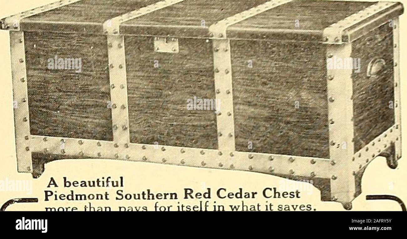 American homes and gardens. Moth Proof Cedar Chest. A beautiful