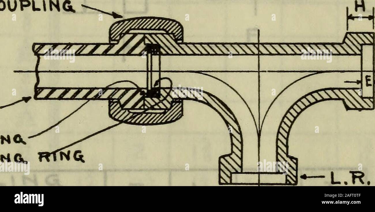 . Tables of piping standards. ^ W-t, TAPER / / &gt;g^2 yn,   11 gnr ^^^»   1  v^&gt;. JjJfifx V * v^^ Y£w / A^C* X. * ^^ ^^ • » * .^Ott-w CLAMP COUPLING.. PIPE PACKING.PACKING. TYPICAL CONNECTION L/R.TEE SIZE D A B E. F (* H 2 3z &gt; 3 2t li 34- * 2§ li 2i 4 at 1 + 3 JL 8 il li 3 4| 3i 24- 3 4- 8 3l ,5 3i isl 4- zk 34- * 3 ^i ll 4 bl 4t 3$ 13lb 8 4* ti 44 U* 5 Olb 1 8 8 4* 2 W*T* 5 71 5& 4fc 6 x8 54. 2! t. 8i t&gt;5 41 J X 8 4)4- 2* 7 li le sf i 3 71 2l 8 ioi 8f bl i ft 8* 2t - .A 55 2RAJJ00 &lt;I3&lt;JJ3VV HTIW 3HW DUUA5TQYHwojjs nwoHi eA ADMirm-A g^HU^ruoD &lt;t^ajd htiw aau hoi 3Rue Stock Photo