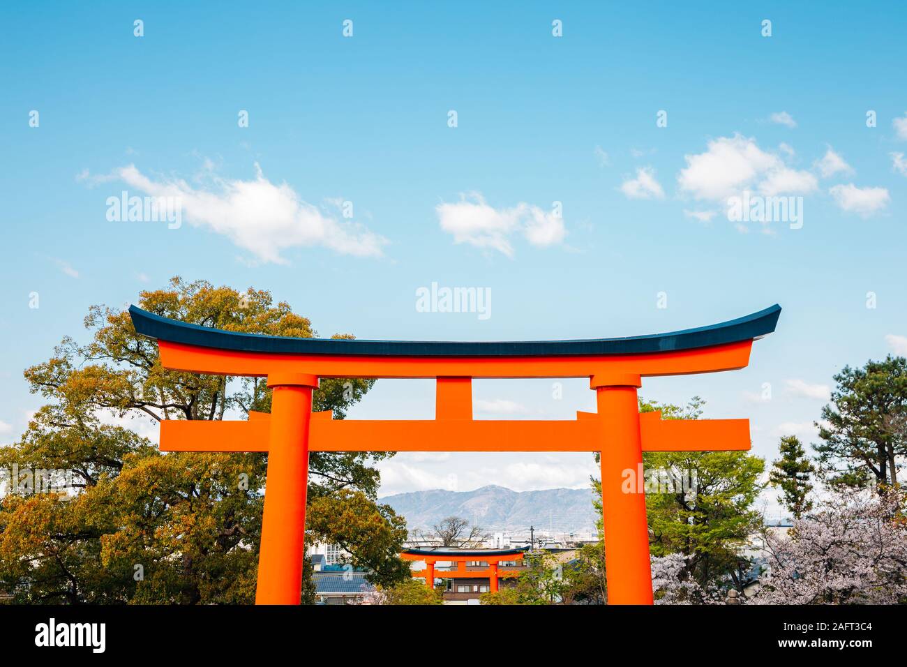 Fushimi Inari shrine Torii gates in Kyoto, Japan Stock Photo - Alamy
