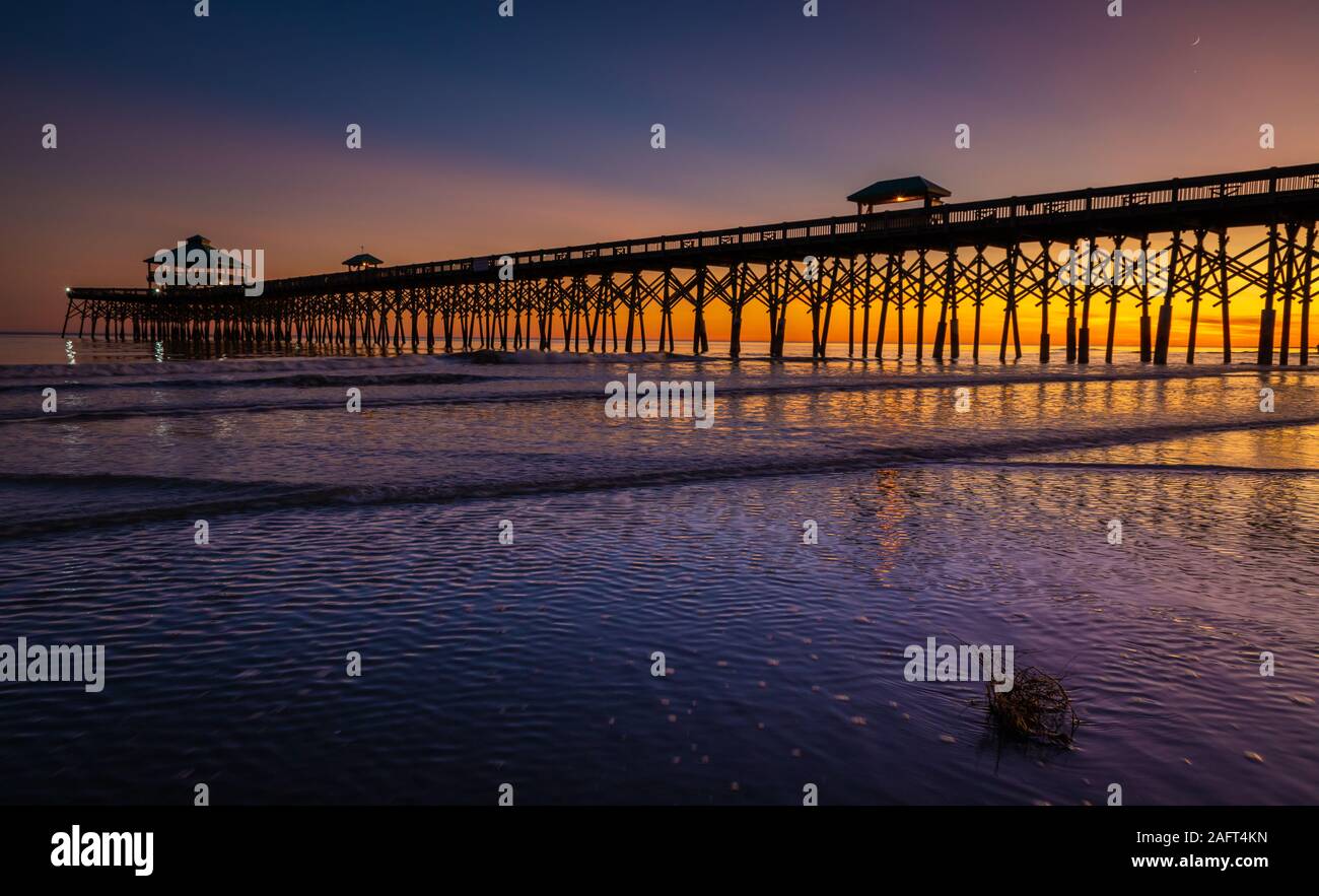 Charleston is the oldest and largest city in the U.S. state of South Carolina, known for its large role in the American slave trade. The city is the c Stock Photo