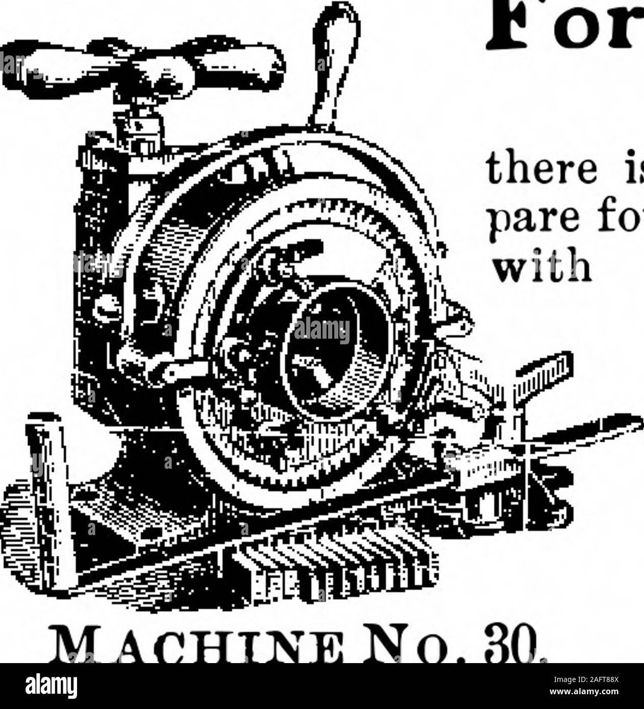 . Scientific American Volume 91 Number 09 (August 1904). For Pleasure Business Economy Style Our Double-Cylinder Machine holds atl worlds records. Motors and accessories sold separately. Send for catalog G. H. CURTISS MFG. CO. - Hammondsport, N. Y. For. MACHINE No. 3.RangeK-2in.R.& L. PIPE-THREADINGor CUTTING there is no machine on the market that can com-pare for ease of operation and excellence of work FORBES PATENT DIE STOCK Vise is self-centering and dies are adjust-able to any variation of the fittings. Partscan be duplicated at slight cost when wornout. Will thread and cut up to 12 in. p Stock Photo