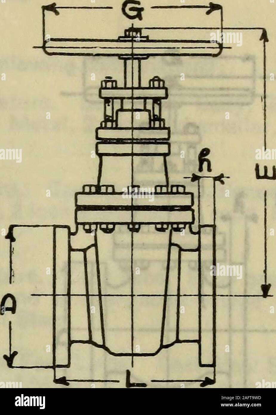 . Tables of piping standards. OUTSIDE SCREW GATE VALVE. INSIDE SCREW GATE VALVE Size X&gt; B E F a l  •K, sire, orBY-PASS 2 IE 2 Ifc* 144 & 1 f zt 1 2t iftt lb bi It u. 10 3 It 3 14* 19 n J- Q i 1 2. O 31 8£ 3t 15* 21* 7i 8i (3TU 4- q 4 lb* 2+ 9 9 It 4t « 4* (H 25i 9 ni 15ib s 10 5 19 2 8t 10 10 IS it b II b 2o| 31? 12 loi 1 7 ui 7 23 37* IZ u 1 -L1 lb 8 I3t 8 2b 41 14 nt 1 -*?8 9 15 9 28 44| 14 IZ »8 * O IO lb 10 3o* 5o lb 13 1 3lft&gt; z 19 12 35$- 574 18 14- I! 14 21 14 31* bbi 2o 15 il 2 5 224 15 418 69| 20 15 1 8 2 Ib 23t lb 44* 75* 22 lb 1 Ib 3 18 25 18 484 8b 24 n if. 3 2o 27z 2o 52t Stock Photo