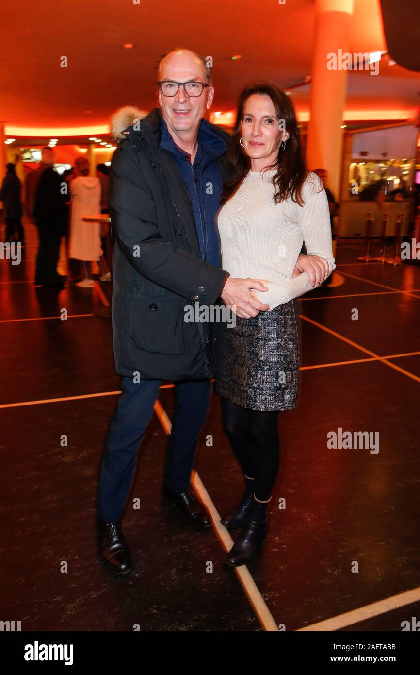 Berlin, Germany. 16th Dec, 2019. Herbert Knaup and his wife Christiane ...