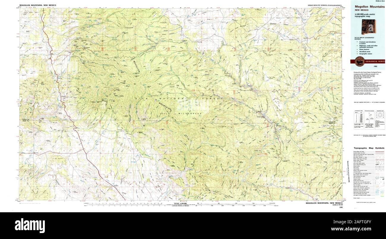 Mogollon mountains new mexico hires stock photography and images Alamy