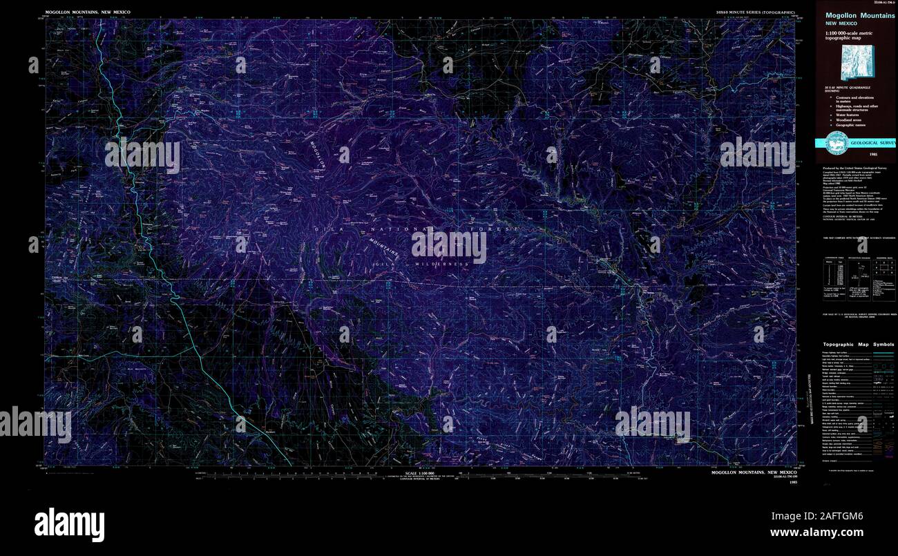 Mogollon mountains new mexico hires stock photography and images Alamy