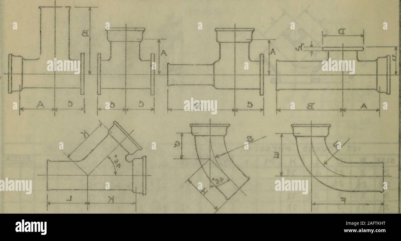 . Tables of piping standards. 29 15 24 3b I4-SI 20t| 31 ni 24- 3U lit 18 25 18 30 Ibz 24 3b *& 20^*-w lb 34- 18 24 3b 11 20 271 In 31 18 24 3G It8 25g 37 ibI 24- 48 1 lb 24 32. 21 33 22 30 42 248 30 g 50 bo ii 3o 38 + 2b 43 25 3b 48 248 3og- 3U bo ta 3b 4b 29 4b 28 48 bo 37* 37* 48 9o 3 42 53 32 49 31 48 bo 37* 37* 48 9o zi 48 s&lt;i 35 52 34 54 UU 37* 37* 64 °10 z ... KEDOCIN O. TELES Sizeis A B c! sizes A B c 3o xb 13 IS 23 4Z x iz IU 28 3o 3ox8 14- 7b 23 42 X 14 18 3o 3o 30 x to 15 ZI 23 42xi«» 19 31 30 30 x. 12. S 21 23 42 x»8 20 34 30 Bo x 14- 18 3o 23 42 x 2o 21 3b 3o 30Kil» 19 3» 23 Stock Photo