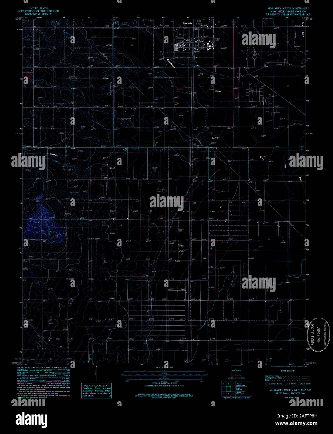 Map of moriarty new mexico hires stock photography and images Alamy