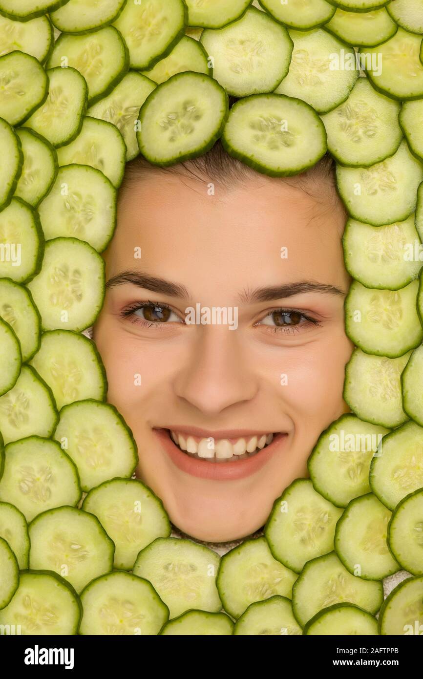 Download Face Mask Beauty Cucumber High Resolution Stock Photography And Images Alamy PSD Mockup Templates