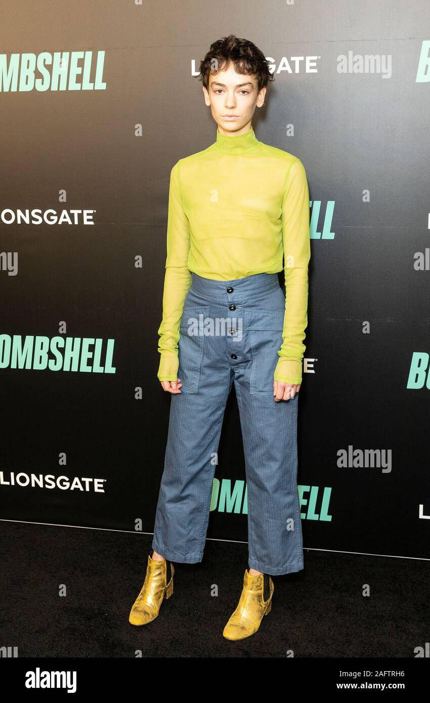 New York, United States. 16th Dec, 2019. Brigette Lundy-Paine attends