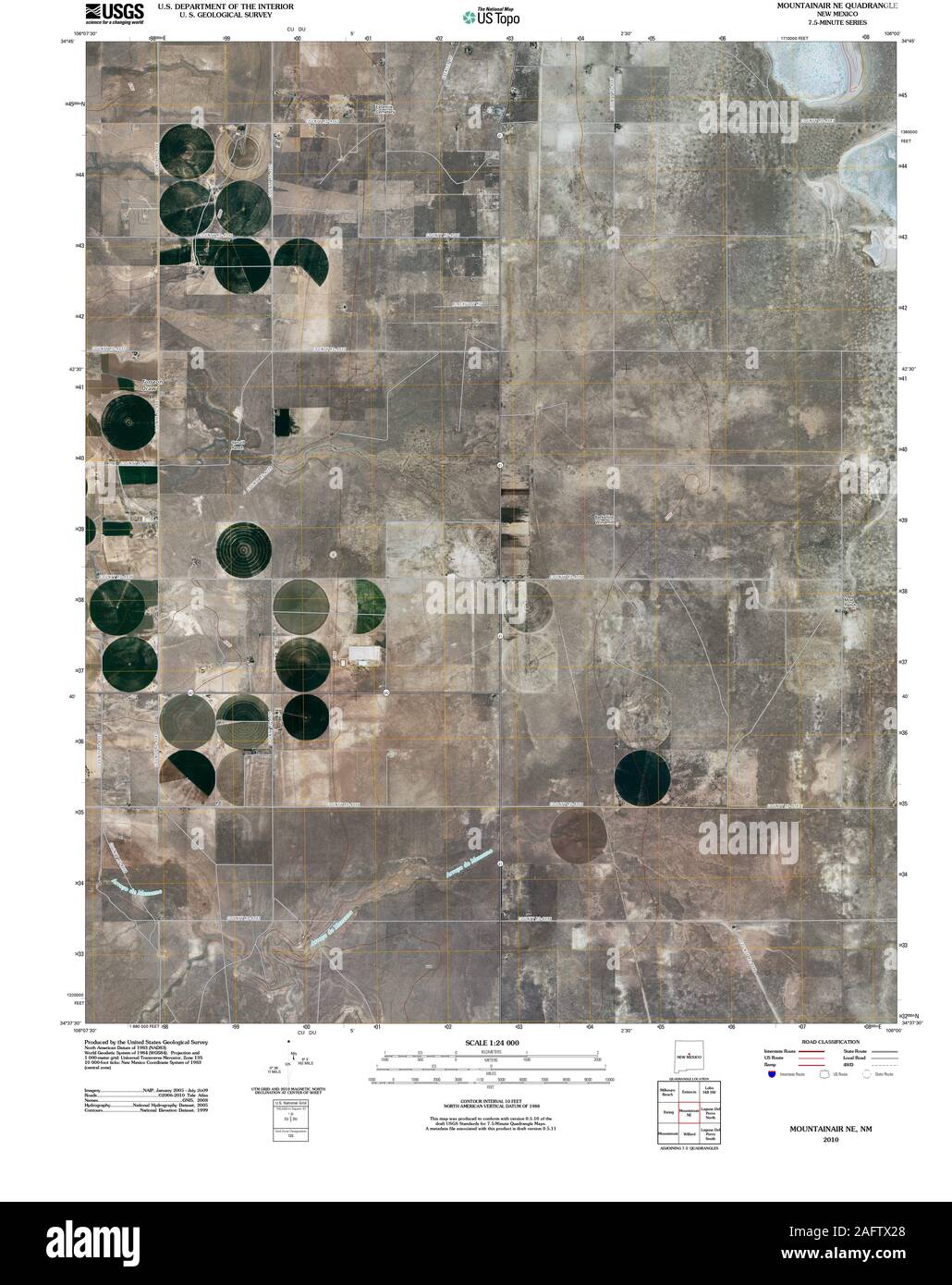 Mountainair new mexico map hires stock photography and images Alamy