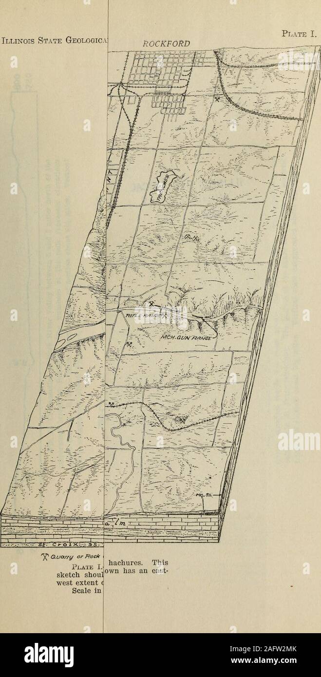 The environment of Camp Grant. es there is a low terrace 