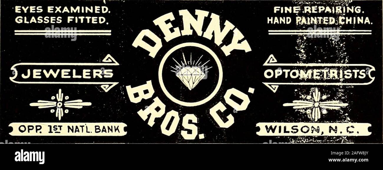 . The Radiant. PETTUS COMPANY HARNESS Wilson, North Carolina BICYCLES W. R. RAPER HEAVY AND FANCY GROCERIES Service and Quality Unexcelled. Try Me Phone 84 313 Bragg Street Wilson, N. C. Drs. THOMPSON & HOOKS DENTISTS OFFICE IN GRADY BUILDINGPhone 94 Wilson, N. C. CJTj^TJ AT^T/^tT ^he quality of service is not strained OH/JV V 1L/1L-- It comes Natural at Tate & Hines Barber Shop Under New Briggs Hotel - - - Eight First-class Barbers Drs. EDMUNDSON & YELVERTON DENTISTS Carolina Office Building Wilson, N. C. Phone 256 NUTRI-LADEN CATTLE FEED AND NUTRI-LADENHORSE AND MULE FEED Manufactured by Far Stock Photo