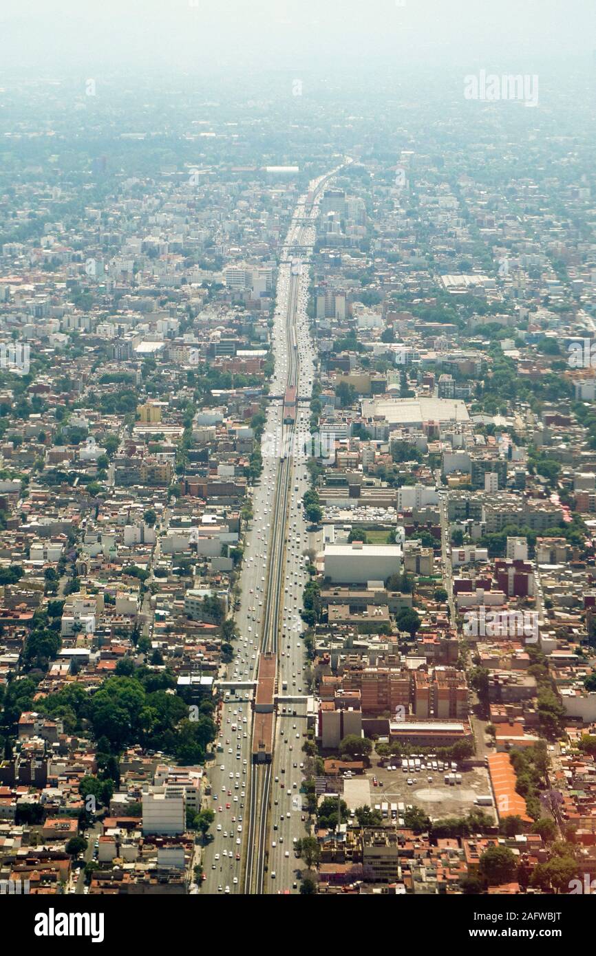 Mexico city aerial density hi-res stock photography and images - Alamy