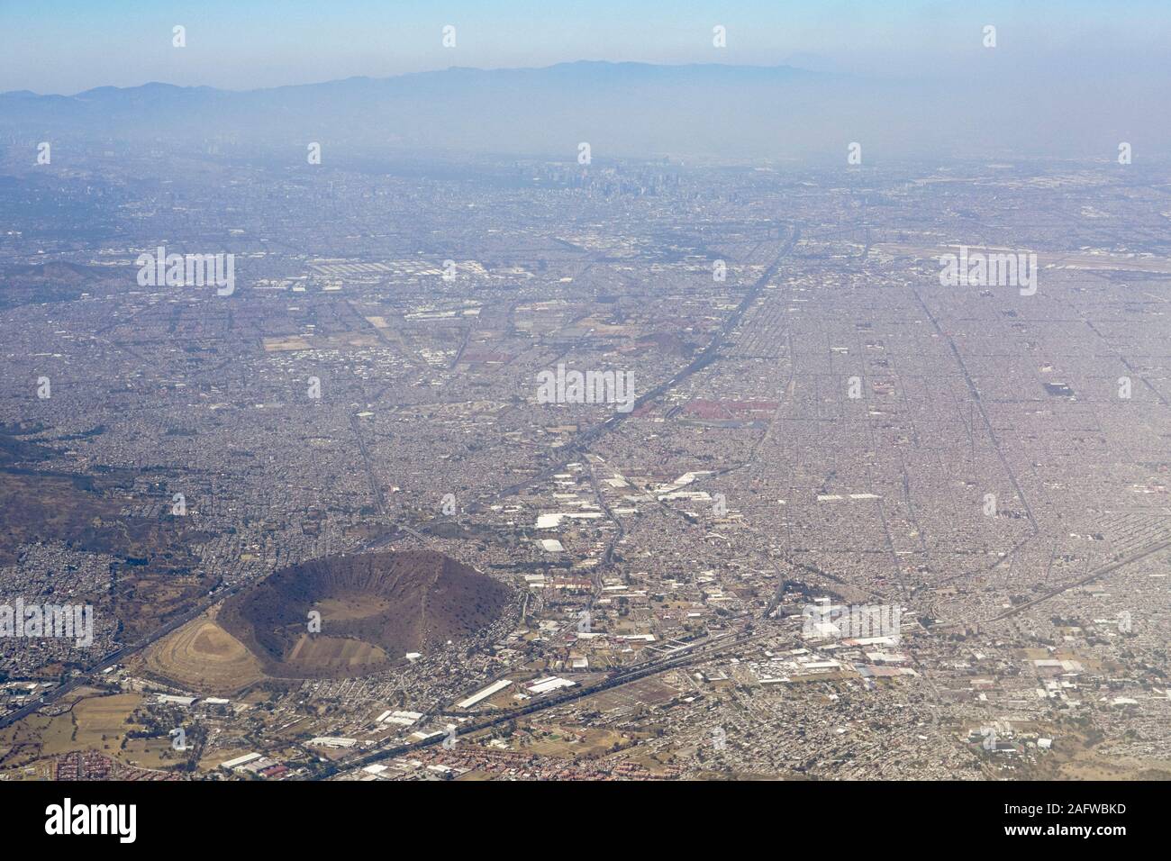 Mexico city aerial density hi-res stock photography and images - Alamy
