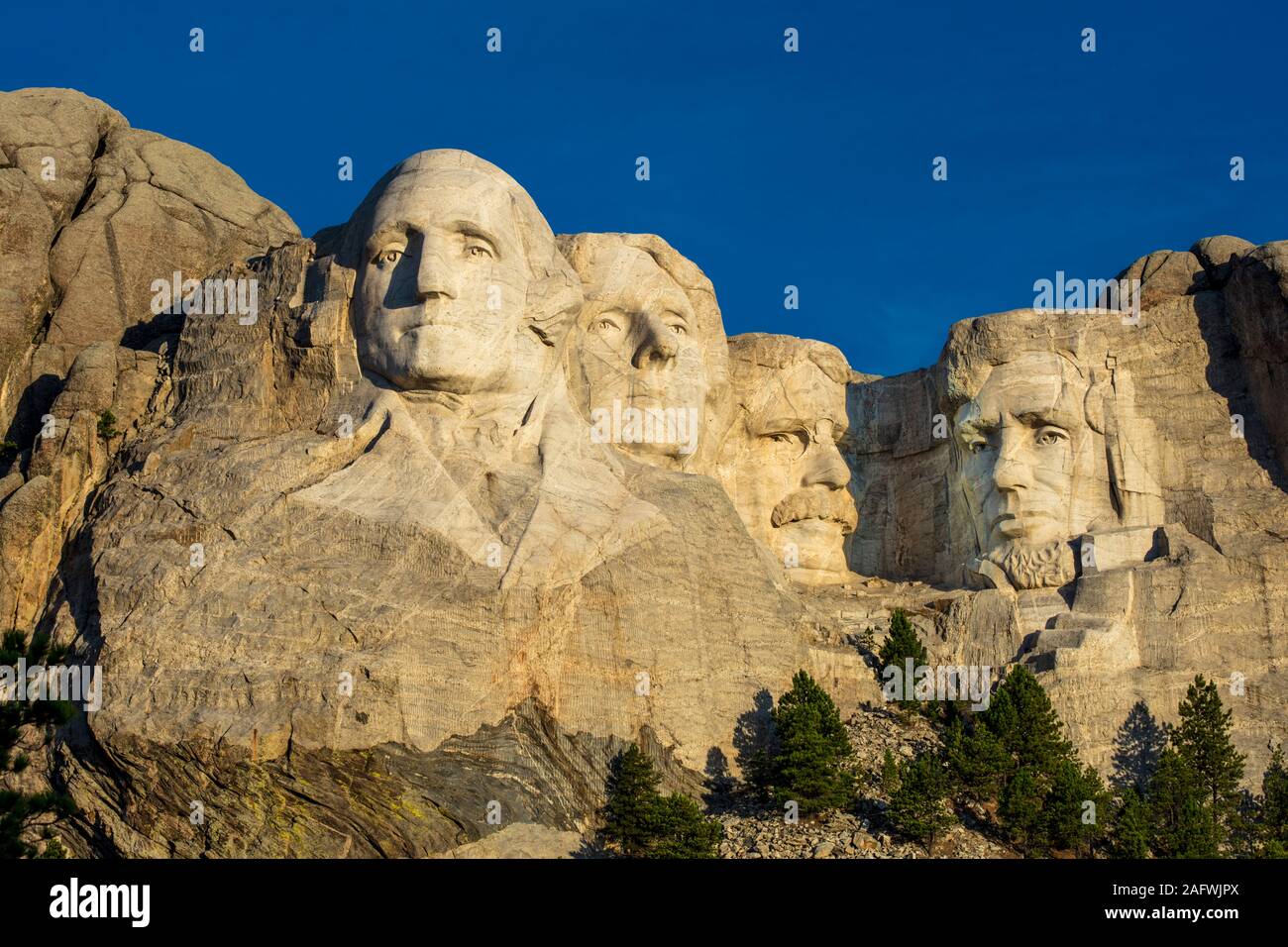 SEPTEMBER 26, 2019 -  Mount  Rushmore, National Park South Dakota Stock Photo