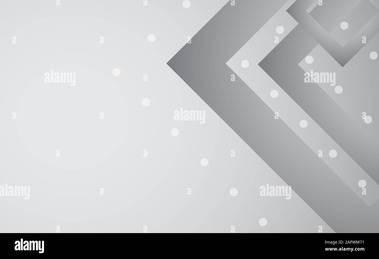 Gray abstract background with modern shapes and gradients. Illustration ...