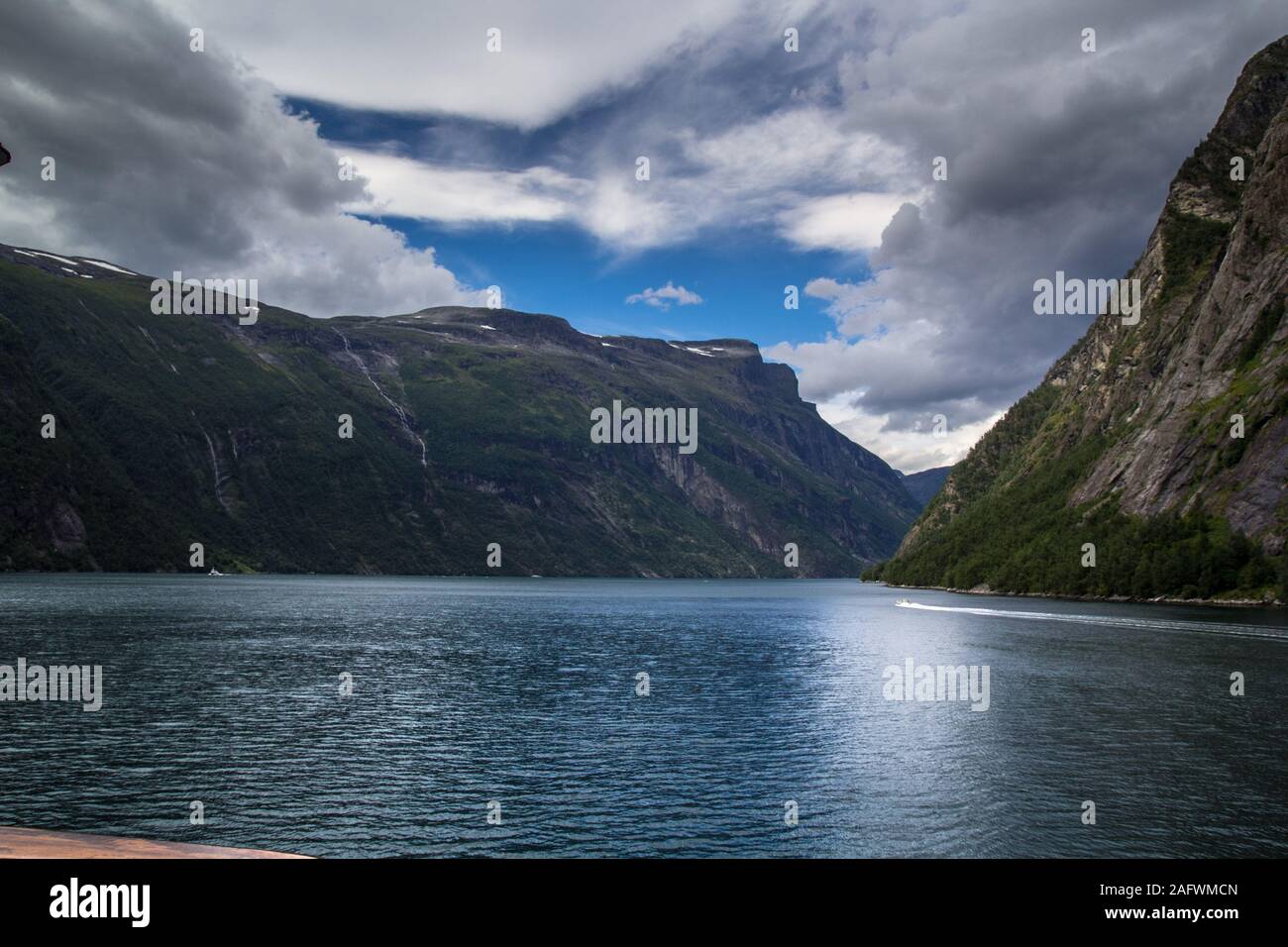 Image showcasing Fjord scenery on inner norway Stock Photo - Alamy