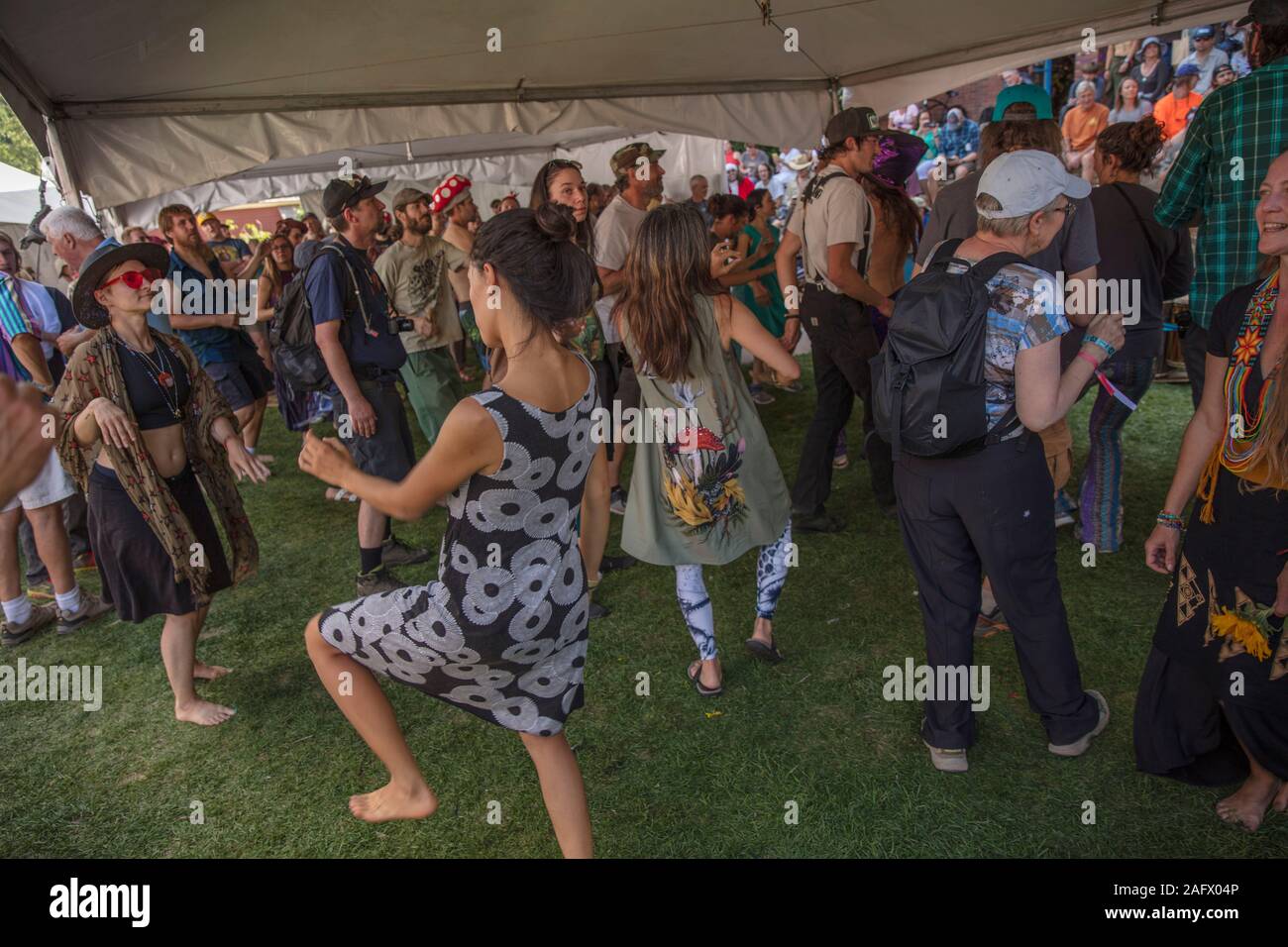 AUGUST 17, 2019, TELLURIDE, COLORADO USA - Telluride Mushroom Festival is a  Celebration of All Things Fungal & Entheogenic Stock Photo - Alamy