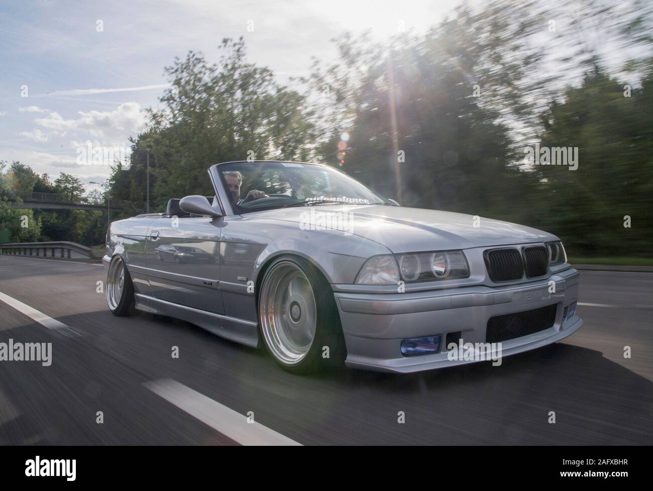 BMW E36 shape M3 3 Series convertible with air ride suspension Stock