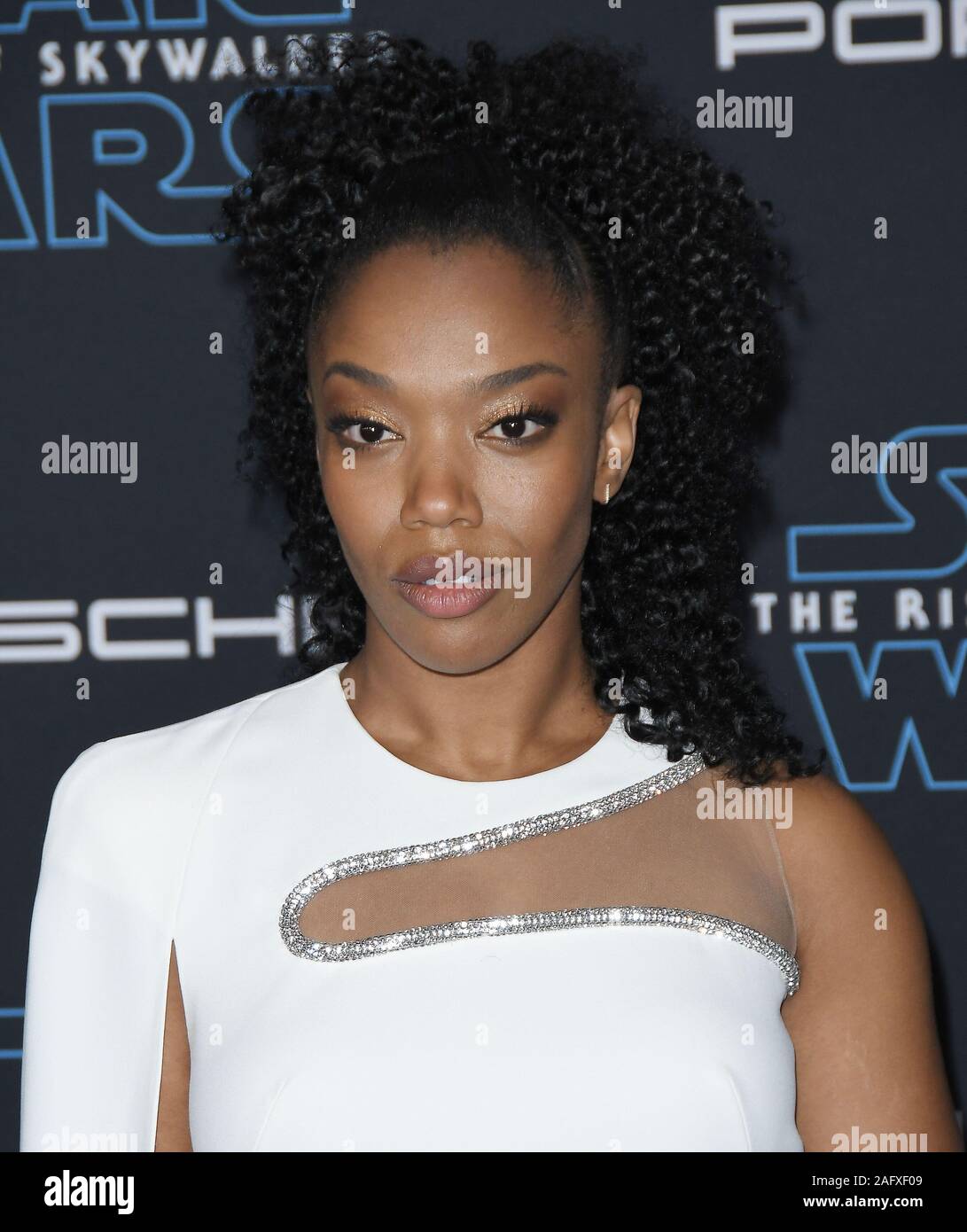 Los Angeles, USA. 16th Dec, 2019. Naomi Ackie arrives at Disney's STAR