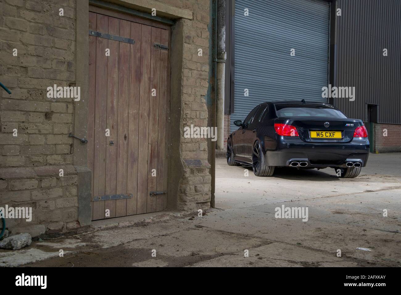 BMW E60 M5 2 Stockfotografie - Alamy