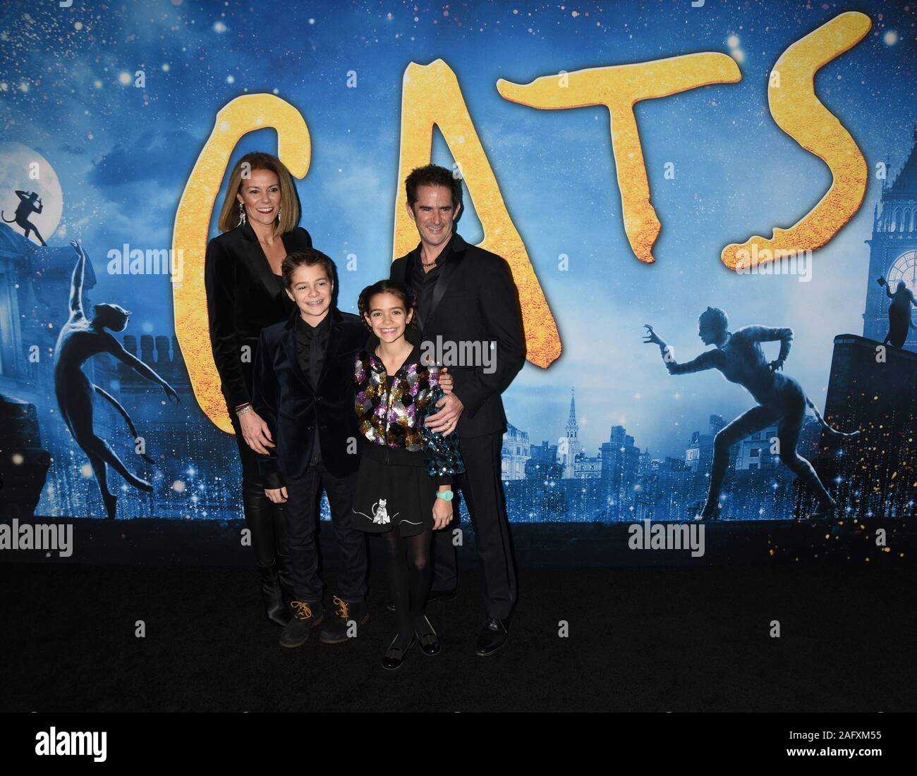 16 December 2019 - New York, New York - Guests at the World Premiere of ''CATS'' at Alice Tully Hall in Lincoln Center. (Credit Image: © Ylmj/AdMedia via ZUMA Wire) Stock Photo