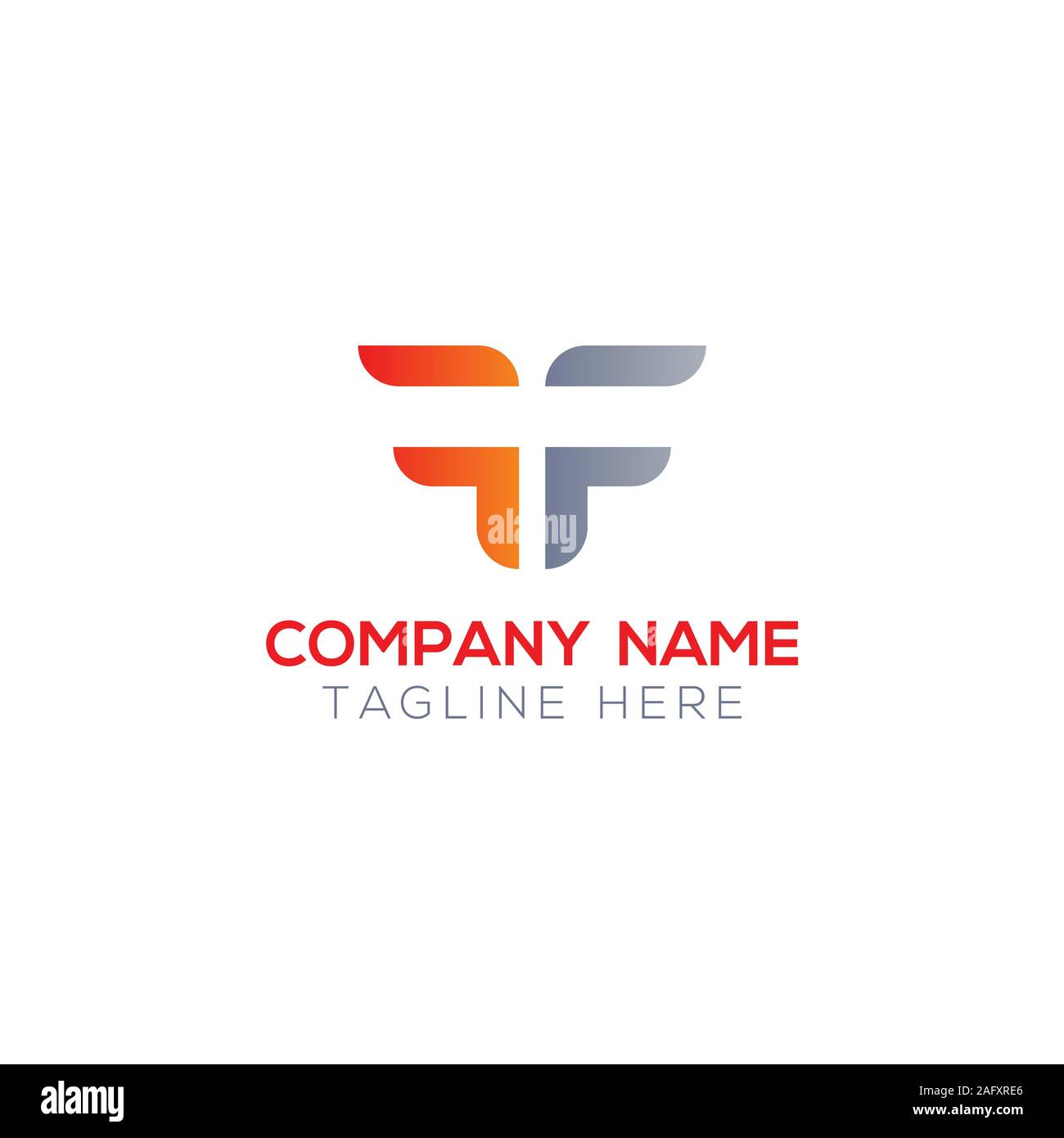 Initial FF Letter Linked Logo. Creative Letter FF Modern Business Logo Vector Template. FF Logo Design Stock Vector
