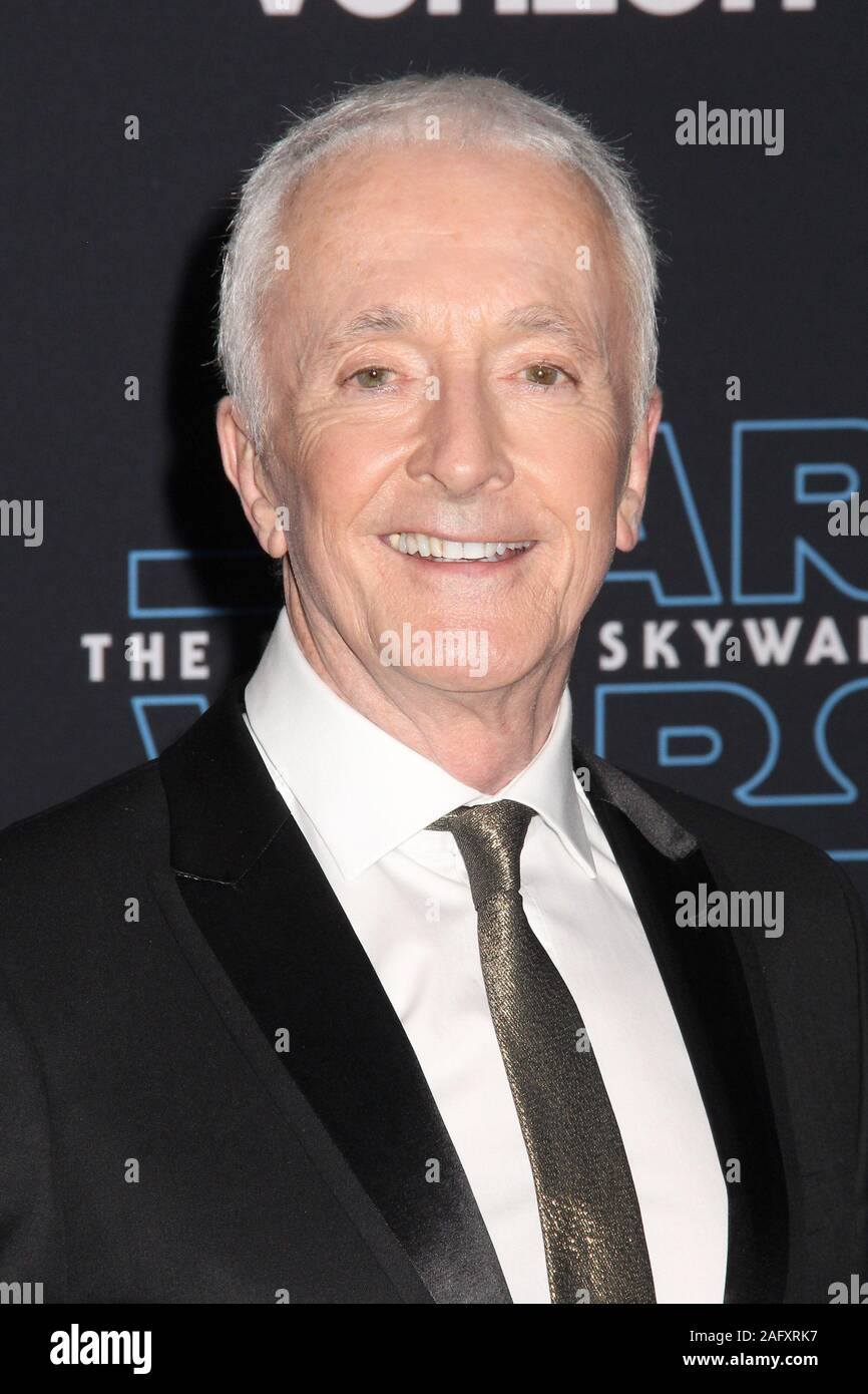 Anthony Daniels  12/16/2019 “Star Wars: The Rise of Skywalker” Premiere held at the Dolby Theatre in Hollywood, CA Photo by Kazuki Hirata / HollywoodNewsWire.co Stock Photo