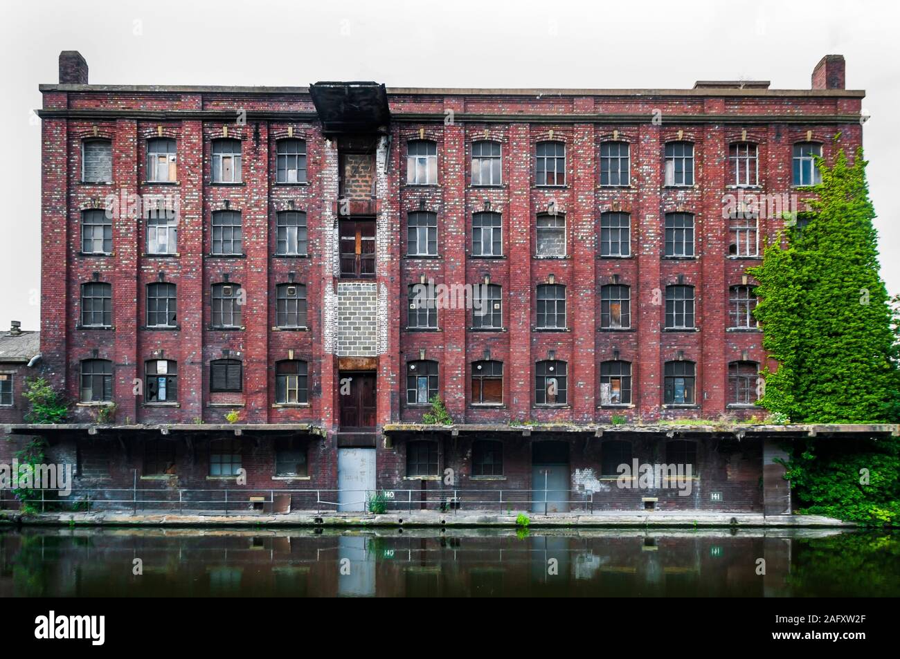 Barnsley British Cooperative Society flour mill, River Don Navigation