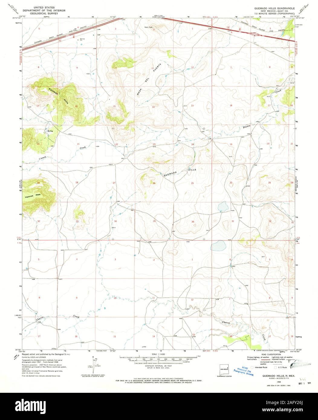Map of quemado hires stock photography and images Alamy