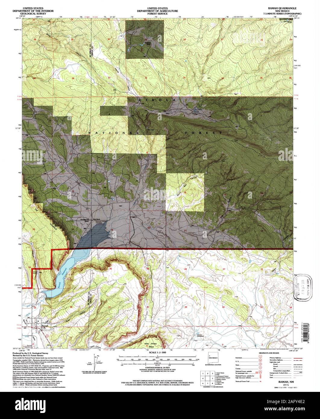 Map of ramah Cut Out Stock Images & Pictures Alamy