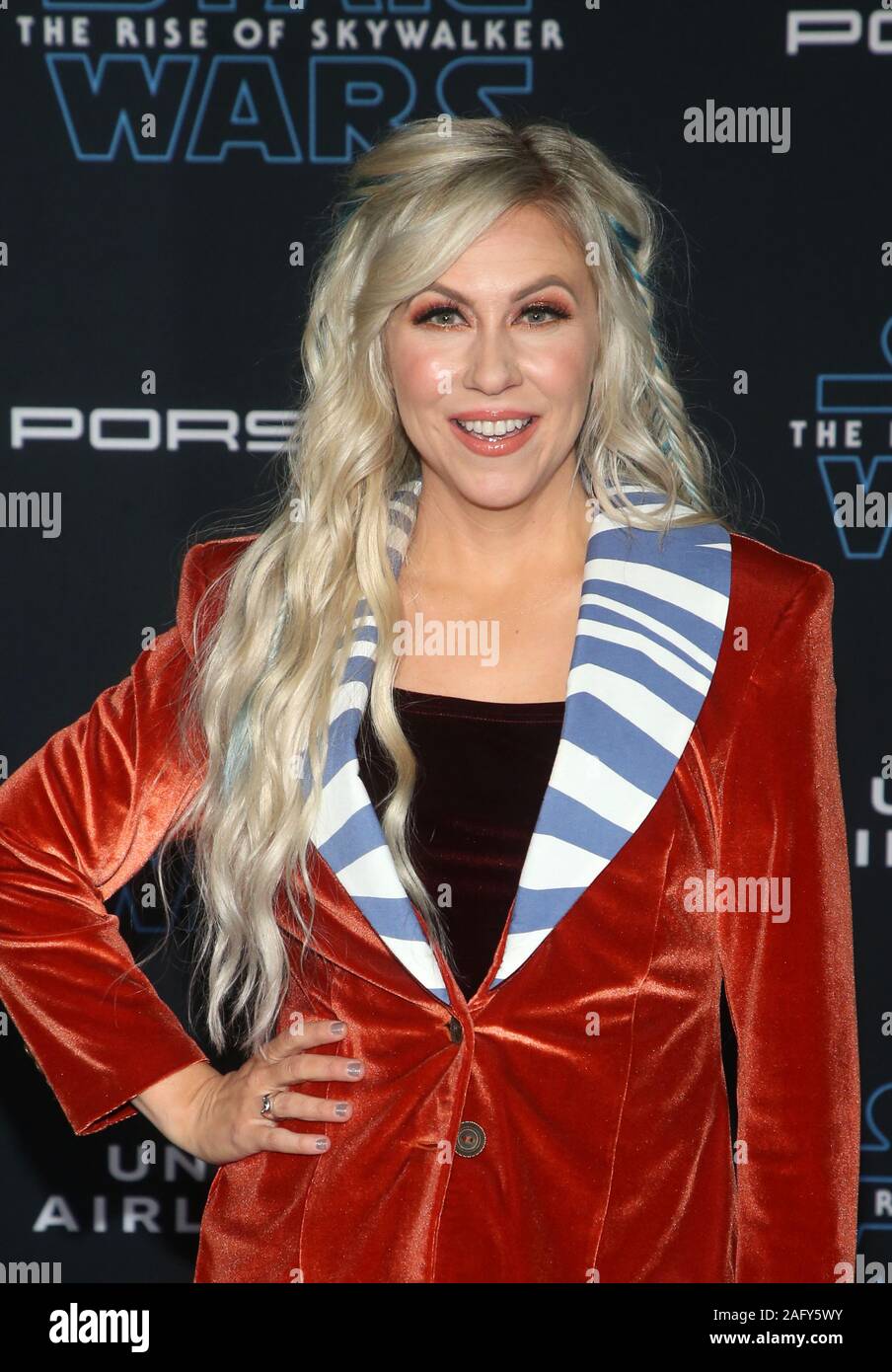 Hollywood, Ca. 16th Dec, 2019. Ashley Eckstein, at the Premiere Of Disney's 'Star Wars: The Rise Of Skywalker' at the El Capitan theatre in Hollywood, California on December 16, 2019. Credit: Faye Sadou/Media Punch/Alamy Live News Stock Photo