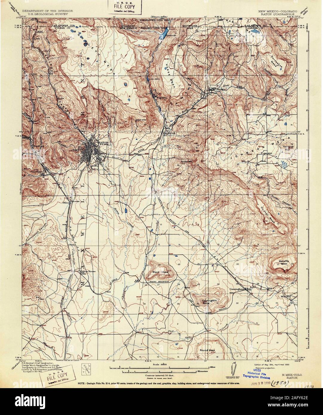 Raton new mexico map hires stock photography and images Alamy