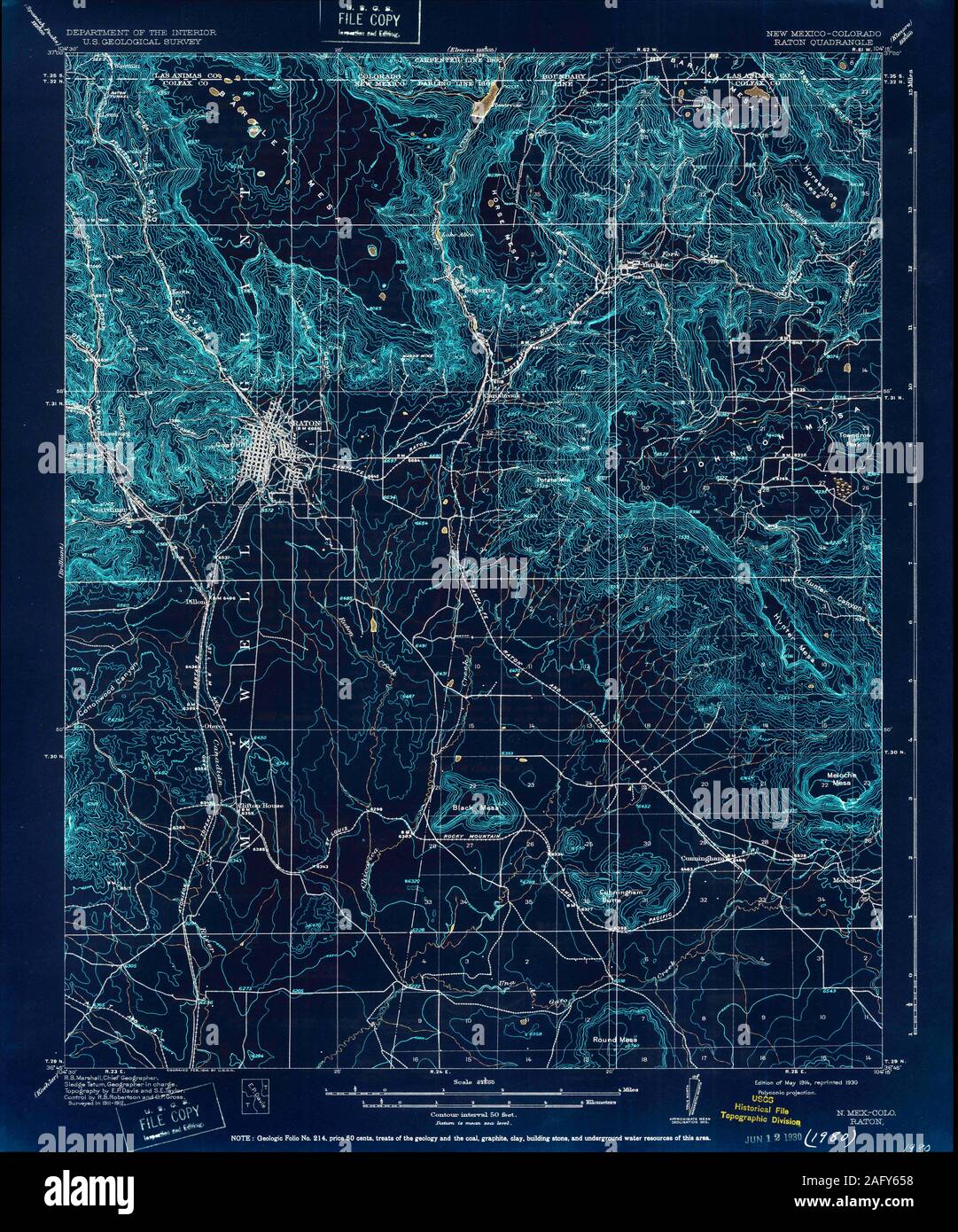 Raton new mexico map hires stock photography and images Alamy