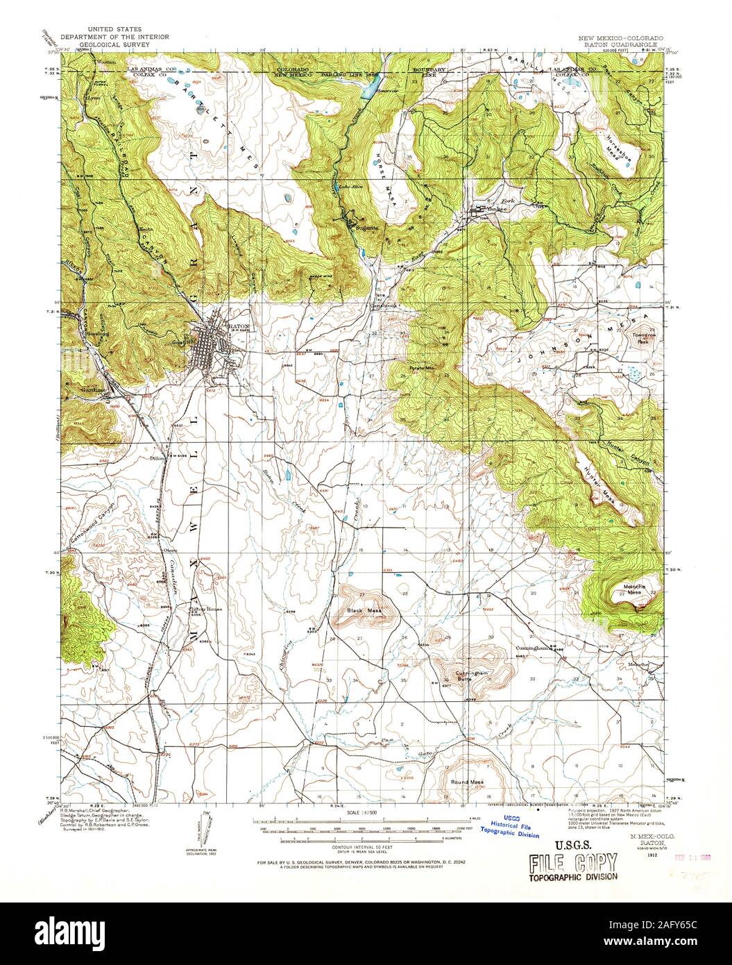 Raton new mexico map hires stock photography and images Alamy
