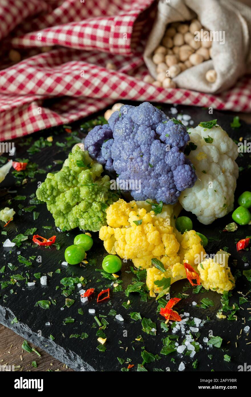 Various fresh savoy cabbages hi-res stock photography and images - Alamy