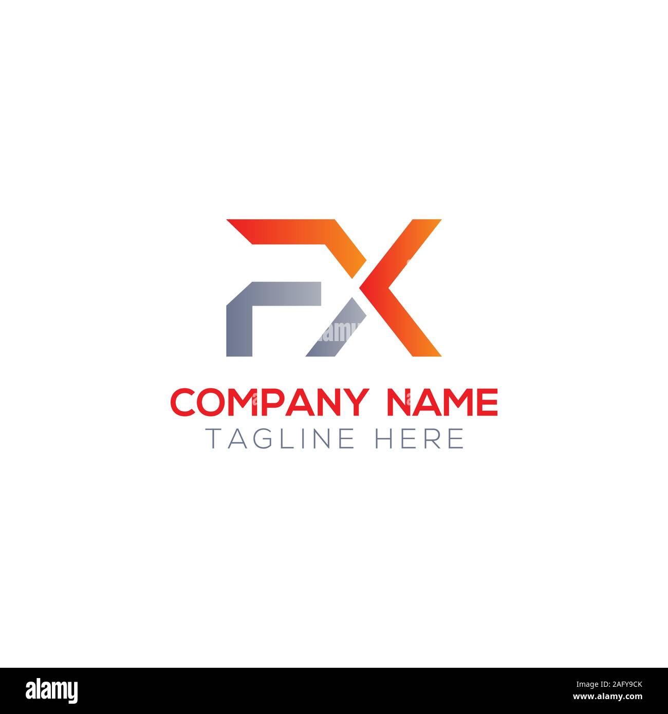 FX logo. F X design. White FX letter. FX/F X - Stock Illustration  [104145182] - PIXTA