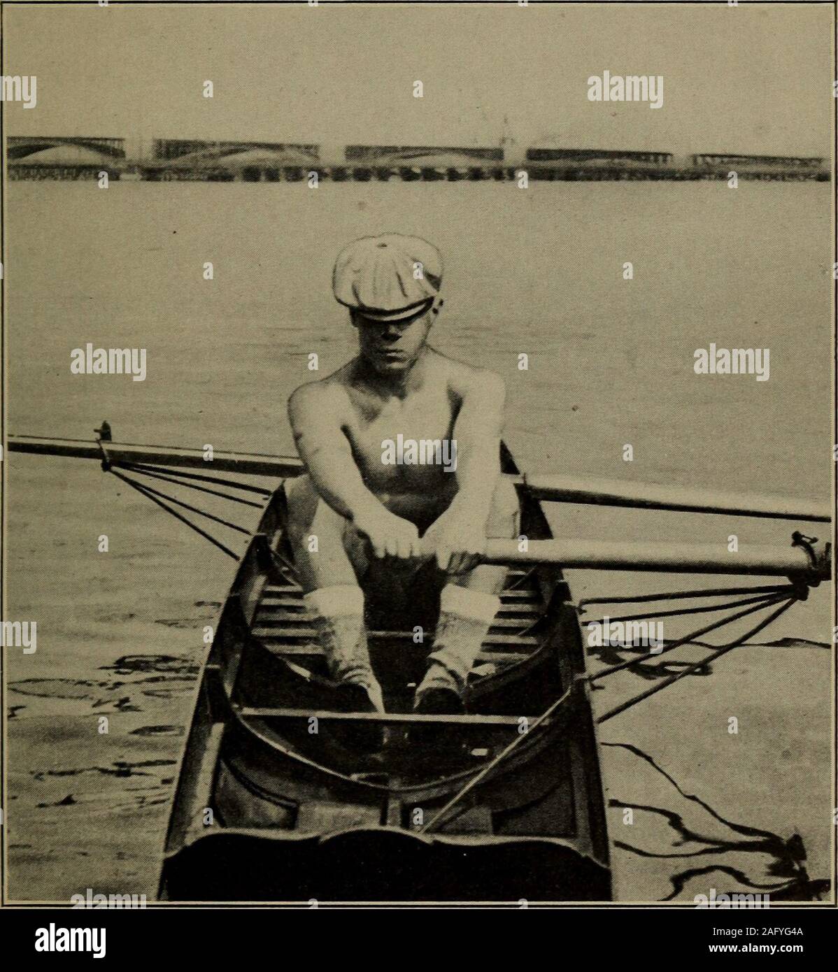 . Practical rowing with scull and sweep. end of the oar and pushthe ...