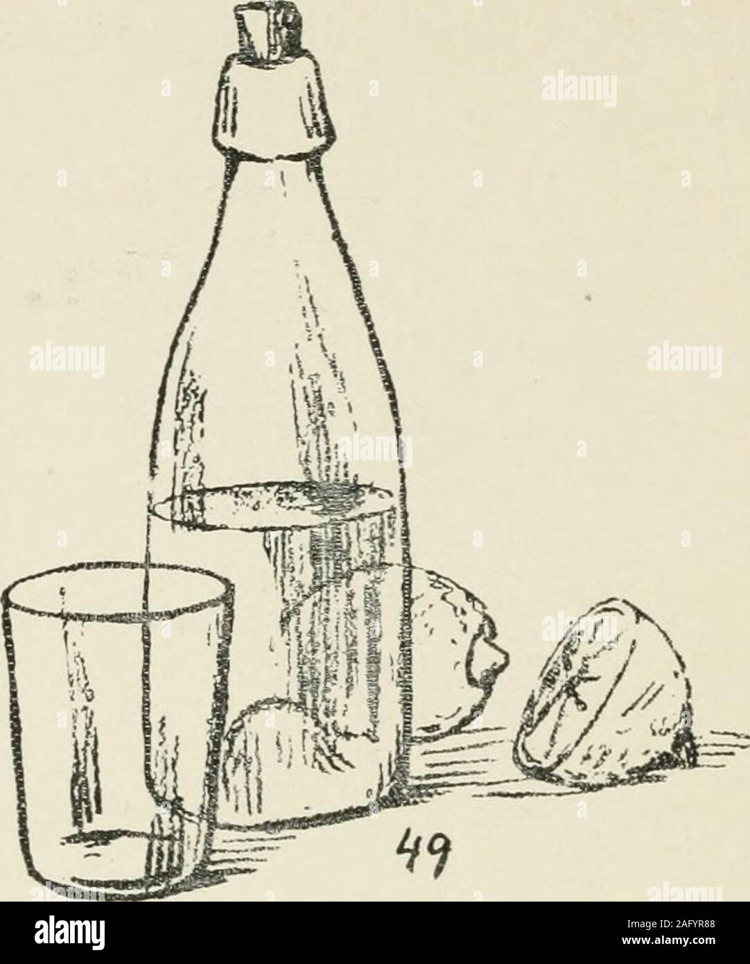 . Augsburg's drawing, book 2. AUGSBURGS DRAWING. 105 as shown in Figs. 47 and 48, but the spirit of knowledge can hardlybe applied by rule, but by the study of the letter {the rule), we mayabsorb the spirit which is universal in its ap)2)lication. The following is a list of cylindrical shaped objects or objectslargely based on the principles involved in the cylinder: round baskets keg can tub cheese-box pitcher barrel fig-box dipper bucket bowl teapot bushel tumbler jug peck jar cup firkin mug vase pail bottle mortar sieve demijohn radish 2 pumpkin Mai nut beet  ov  apple cocoanut onion I or Stock Photo