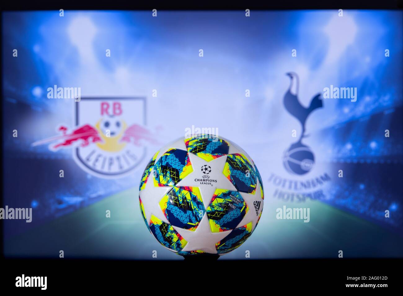Adidas Champions League Red Football High Resolution Stock Photography and  Images - Alamy