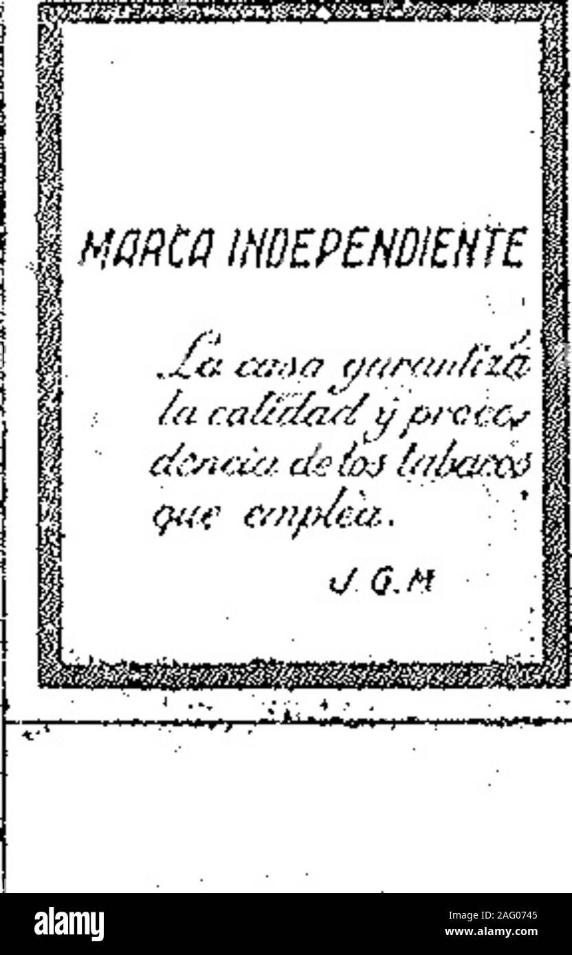 . Boletín Oficial de la República Argentina. 1919 1ra sección. Octubre; 21 de 1919. -- Marcelino Romero y Raúl Cíiaures. —: Paradistinguir substancias alimenticia; ío: empleadas como ingredientes en la aíi-imentaci6n, d&lt;^ la clase 22. -- Aviso K° 8408.- • ¡.. ? t¡ =^--; E-28 octubre v-3 noviembre; , , Acta N.o .70626 , , *** . * 0*% i) Octubre; 21 de 1919. —• Juan Paro di. - Para distinguir cigarrillos, dejs  elase 21. ?— Aviso No 8583. E-28 octubre v-3 noviembre .1 Acta N.° 70633 X. ¡r - SMu.br.é 21 de 1919. — Lorenzo Ro ssi. — Para distinguir artículos de ci-nematografía, de la clase Stock Photo