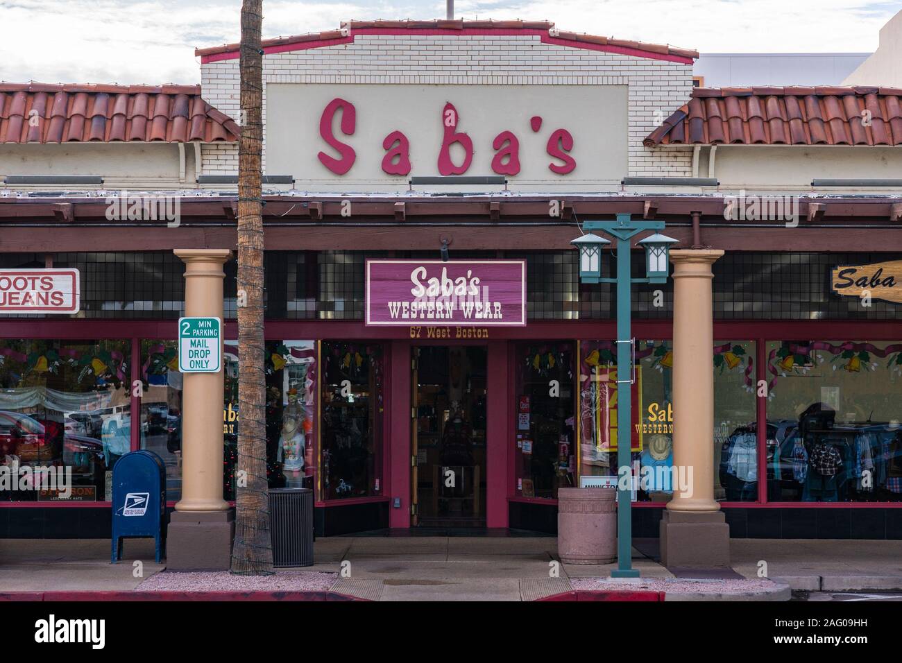 Chandler Arizona Dec. 3 2019 Saba s Western Wear was founded