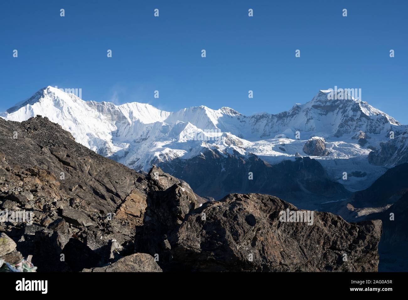 High altitude travel / landscape photography during a trekking and