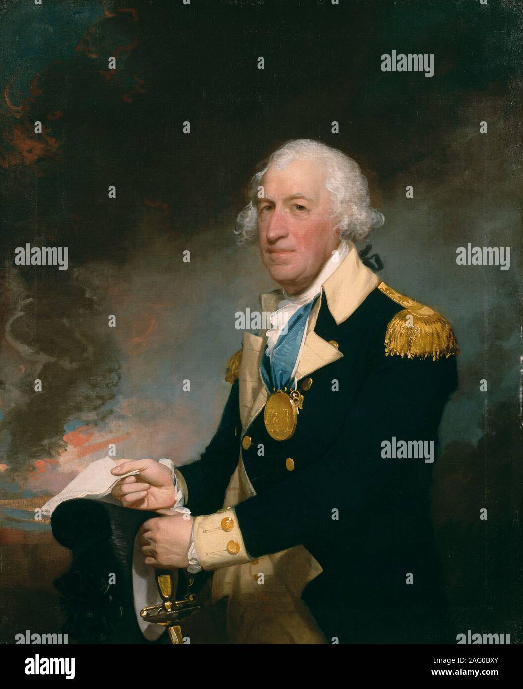Horatio Gates, ca. 1793-94. Stock Photo